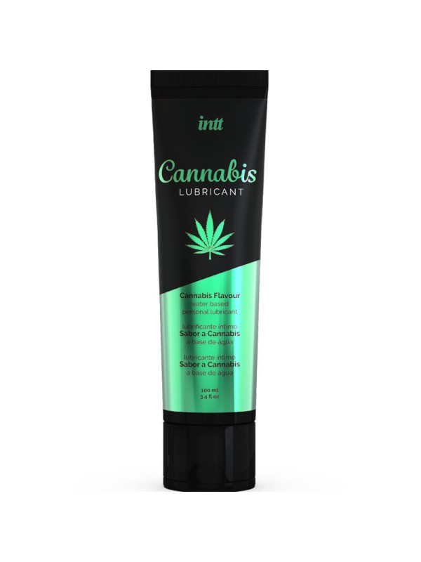 Intt Lubricants - Lubrificante Intimo A Base Acquosa Al Gusto Di Cannabis - INTT LUBRICANTS - Aromatizzati e Commestibili | erosidea.com