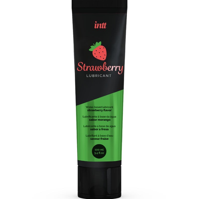Intt Lubricants - Lubrificante Intimo A Base Acquosa Gusto Fragola - INTT LUBRICANTS - Aromatizzati e Commestibili | erosidea.com