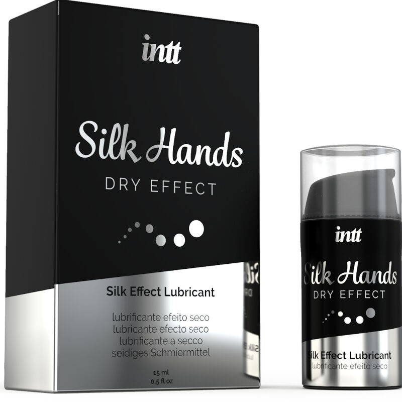 Intt Lubricants - Lubrificante Mani Silk Formula Silicone Concentrata 15 Ml - INTT LUBRICANTS - A Base Silicone | erosidea.com