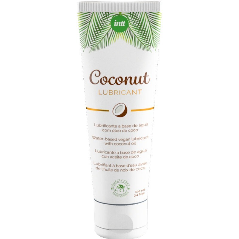 Intt - Lubrificante Vegano A Base Acqua Dal Sapore Intenso Di Cocco - INTT VEGAN LINE - Aromatizzati e Commestibili | erosidea.com