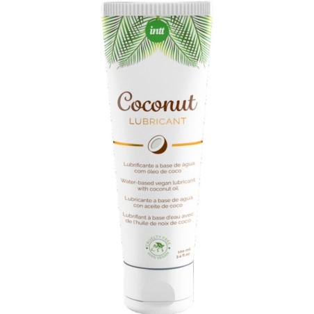 Intt - Lubrificante Vegano A Base Acqua Dal Sapore Intenso Di Cocco - INTT VEGAN LINE - Aromatizzati e Commestibili | erosidea.com