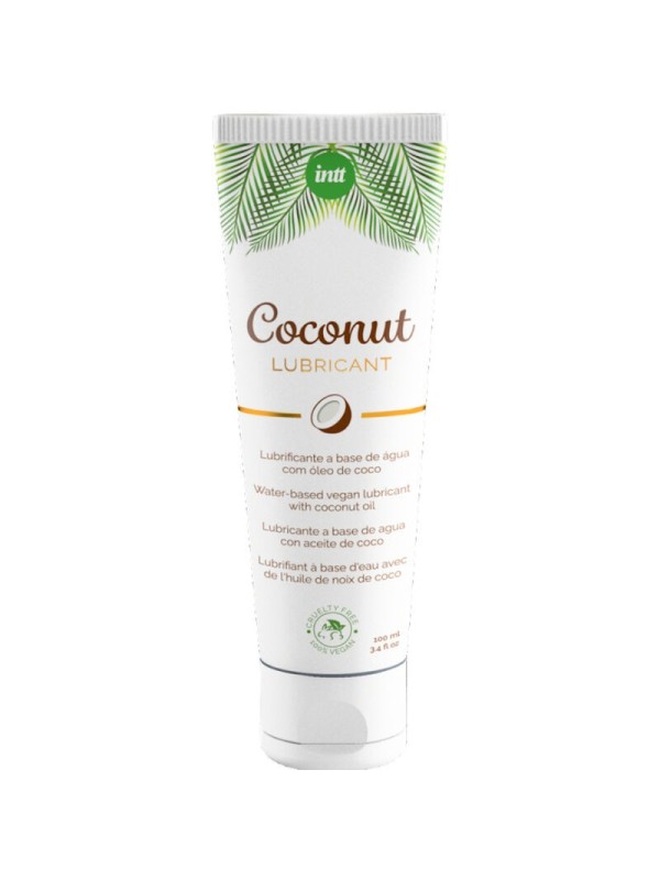 Intt - Lubrificante Vegano A Base Acqua Dal Sapore Intenso Di Cocco - INTT VEGAN LINE - Aromatizzati e Commestibili | erosidea.com