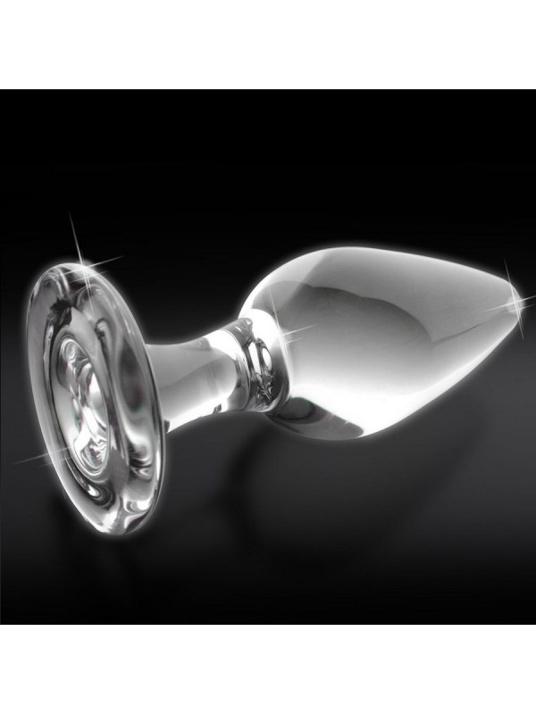 Plug Anale In Vetro Icicles N.26 Ipoallergenico - ICICLES - Plug e Catene Anali | erosidea.com