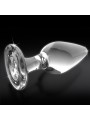 Plug Anale In Vetro Icicles N.26 Ipoallergenico - ICICLES - Plug e Catene Anali | erosidea.com