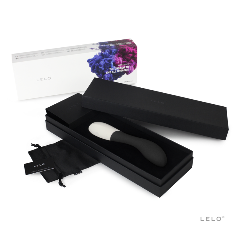 Lelo - Vibratore Nero Mona Wave - Lelo - Vibratori | erosidea.com