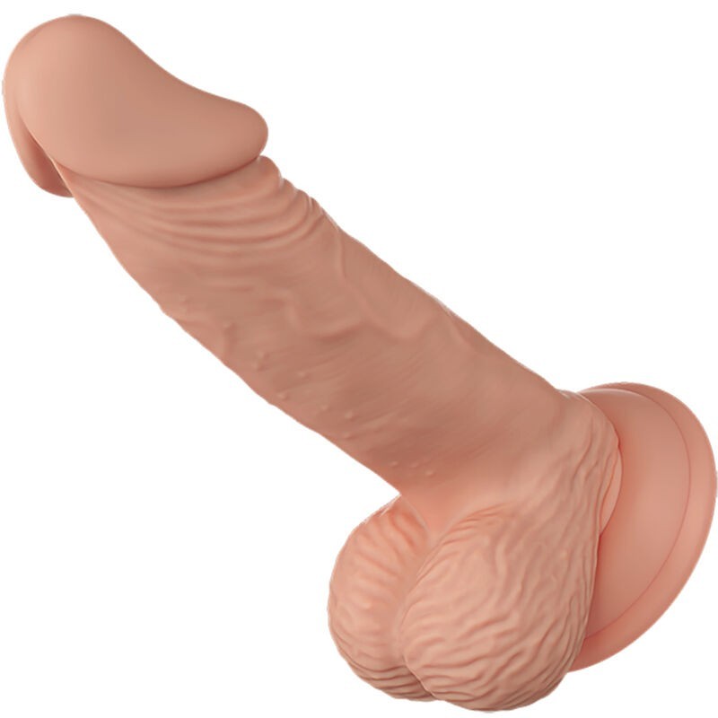 Baile Bellissimo Dildo Flessibile Realistico Zebulone Incontro 19.4 Cm Naturale - BAILE DILDOS - Dildo Realistici | erosidea.com