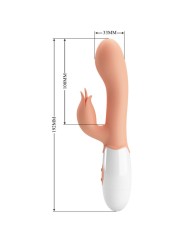 Vibratore Bloody Mary Con Stimolatore - PRETTY LOVE - Vibratori Rabbit | erosidea.com
