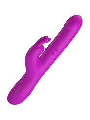 Pretty Love - Vibratore Reese Con Rotazione Viola - PRETTY LOVE - Vibratori | erosidea.com