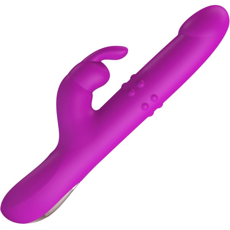 Pretty Love - Vibratore Reese Con Rotazione Viola - PRETTY LOVE - Vibratori | erosidea.com