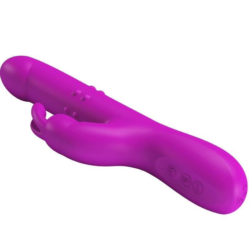 Pretty Love - Vibratore Reese Con Rotazione Viola - PRETTY LOVE - Vibratori | erosidea.com