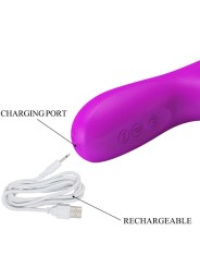 Pretty Love - Vibratore Reese Con Rotazione Viola - PRETTY LOVE - Vibratori | erosidea.com