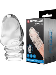 Guaina Pene Pretty Love Jeremy Trasparente - PRETTY LOVE MALE - Guaine e Prolunghe | erosidea.com