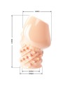 Pene Naturale Di Matias Piƒâ„¢ Spesso - PRETTY LOVE MALE - Guaine e Prolunghe | erosidea.com