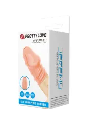 Pene Naturale Di Jeremy Piƒâ„¢ Spesso - PRETTY LOVE MALE - Guaine e Prolunghe | erosidea.com