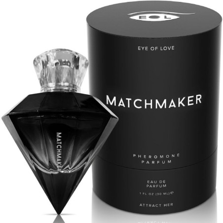 EYE OF LOVE - MATCHMAKER BLACK DIAMOND PROFUMO AI FEROMONI ATTRACT HER 30 ML - EYE OF LOVE - Afrodisiaci | erosidea.com