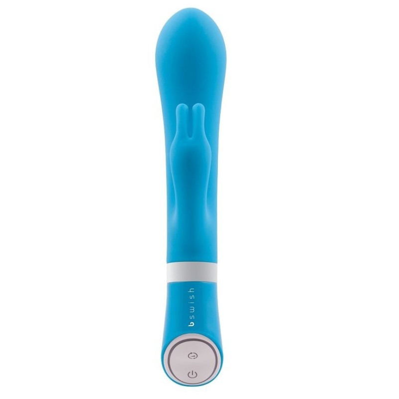 Vibratore B Swish Bwild Deluxe Bunny Rabbit Azzurro - B SWISH - Vibratori Rabbit | erosidea.com