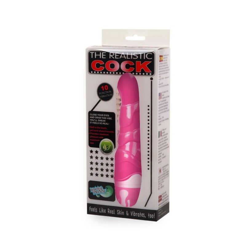 Balla Il Pene Realistico Rosa 21.8 Cm - BAILE VIBRATORS - Dildo Realistici | erosidea.com
