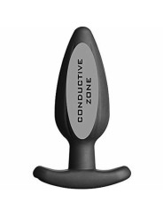 Electrastim - Tappo Rocker In Silicone Nero Grande - ELECTRASTIM - Plug e Catene Anali | erosidea.com