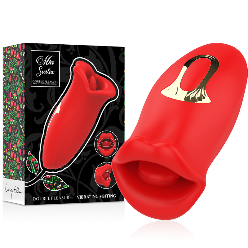 Mia - Stimolatore Clitoride Sicilia Doppio Piacere Vibrante - MIA - Vibratori Clitoride | erosidea.com