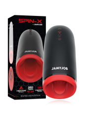 Masturbatore Jamyjob Riscaldante E Rotante Spin-X - JAMYJOB - Masturbatori | erosidea.com
