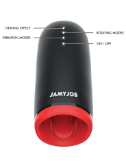 Masturbatore Jamyjob Riscaldante E Rotante Spin-X - JAMYJOB - Masturbatori | erosidea.com