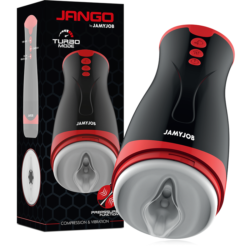 Masturbatore Jamyjob A Compressione E Vibrazione Jango - JAMYJOB - Masturbatori Vagina | erosidea.com