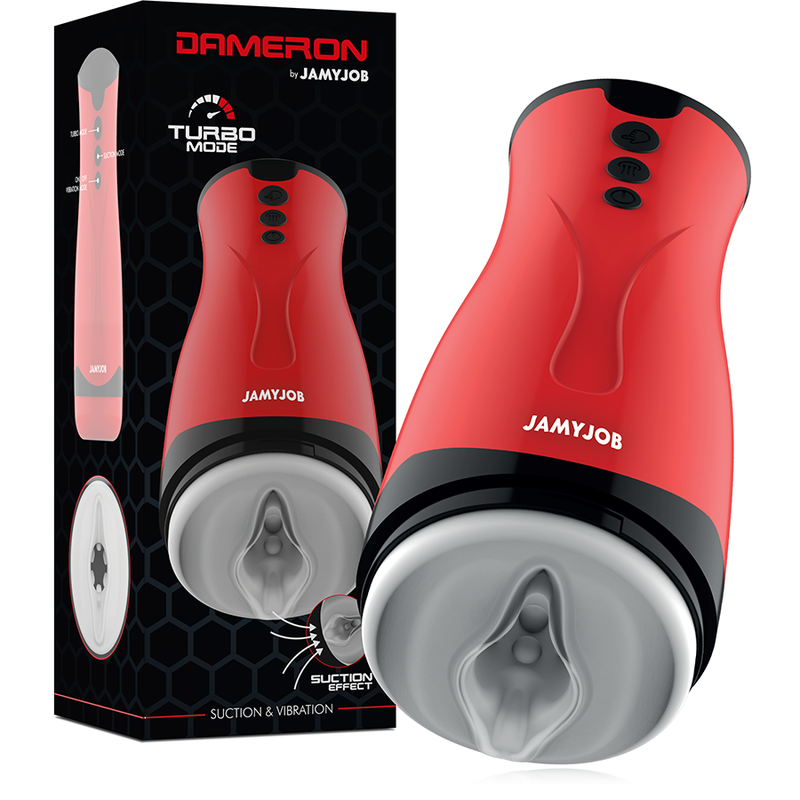 Masturbatore Jamyjob Dameron Con Aspirazione E Vibrazione - JAMYJOB - Masturbatori Vagina | erosidea.com