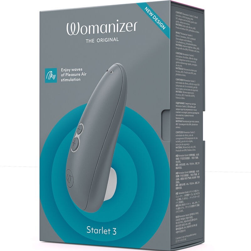 Womanizer - Stimolatore Clitoride Starlet 3 Grigio - WOMANIZER - Succhia Clitoride | erosidea.com