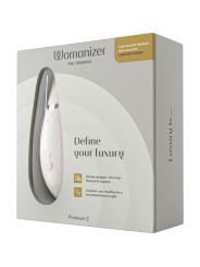 Womanizer - Premium 2 Stimolatore Clitorale Grigio Caldo - WOMANIZER - Vibratori Clitoride | erosidea.com