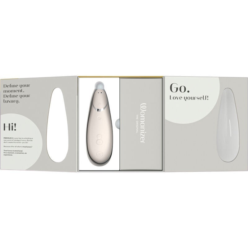 Womanizer - Premium 2 Stimolatore Clitorale Grigio Caldo - WOMANIZER - Vibratori Clitoride | erosidea.com