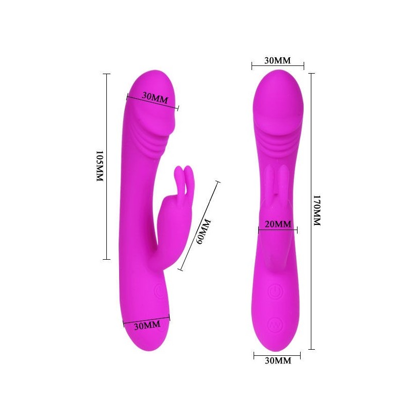 Vibratore Smart Con Rabbit 30 Modalit Hunter - PRETTY LOVE SMART - Vibratori Rabbit | erosidea.com