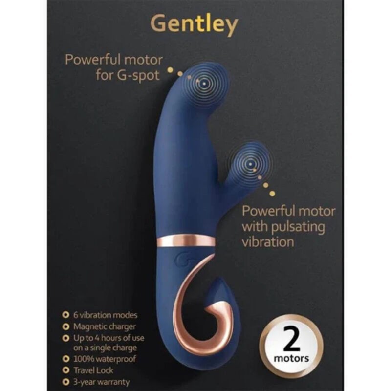 G-Vibe - Delicatamente G-Spot Vibe Blu Caraibi - - Vibratori punto G | erosidea.com