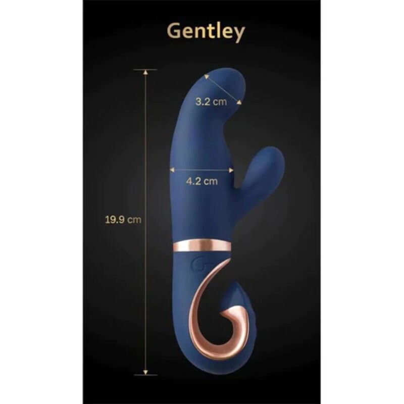 G-Vibe - Delicatamente G-Spot Vibe Blu Caraibi - - Vibratori punto G | erosidea.com