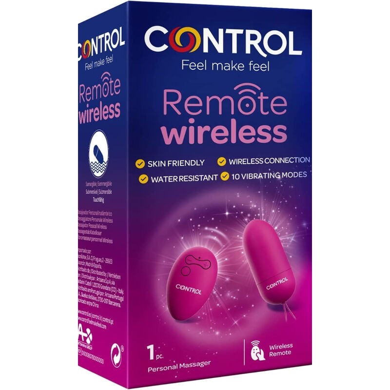 Control - Telecomando Senza Fili Del Massaggiatore Personale - - Vibratori | erosidea.com
