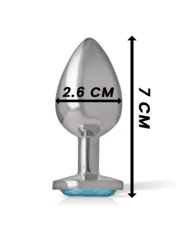 Calexotics - Wave Rider Foam Anal Plug Blu - CALEXOTICS - Plug e Catene Anali | erosidea.com