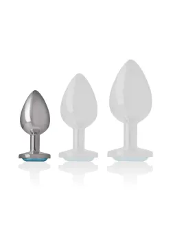 Calexotics - Wave Rider Foam Anal Plug Blu - CALEXOTICS - Plug e Catene Anali | erosidea.com