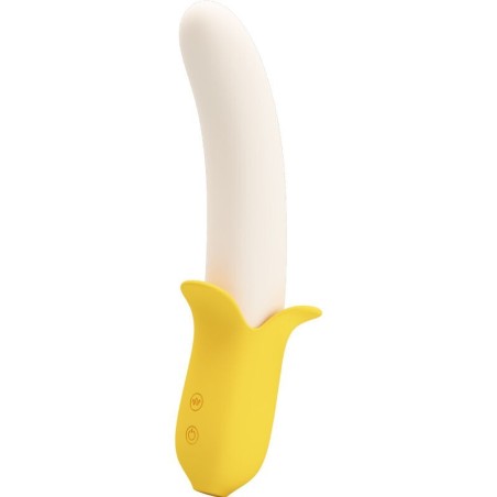 Vibratore Pretty Love Banana Geek Super Power 7 - - Vibratori Doppi | erosidea.com