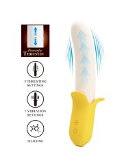 Vibratore Pretty Love Banana Geek Super Power 7 - - Vibratori Doppi | erosidea.com