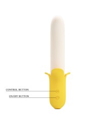 Vibratore Pretty Love Banana Geek Super Power 7 - - Vibratori Doppi | erosidea.com