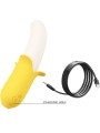 Vibratore Pretty Love Banana Geek Super Power 7 - - Vibratori Doppi | erosidea.com