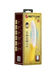 Vibratore Pretty Love Banana Geek Super Power 7 - - Vibratori Doppi | erosidea.com