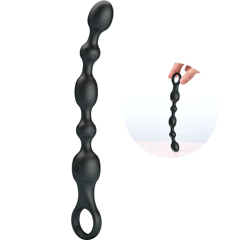 Pretty Love - Van Anal Balls 10 Vibrazioni In Silicone Ricaricabile - - Plug e Catene Anali | erosidea.com