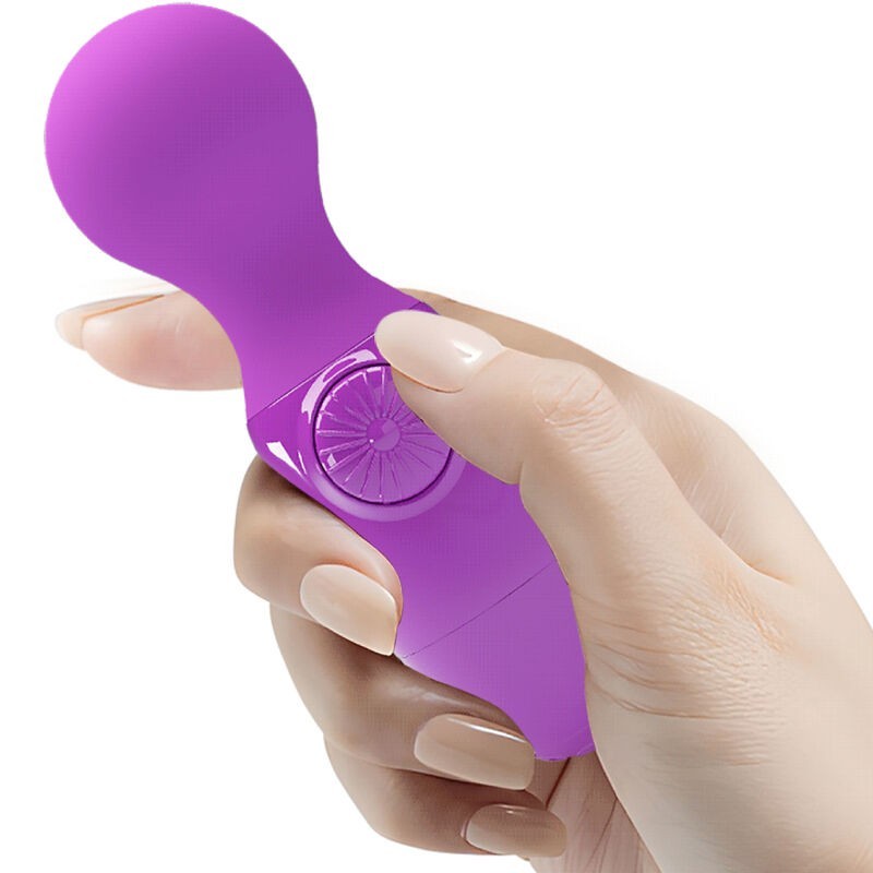 Mini Massaggiatore Personale Viola - - Magic Wand | erosidea.com