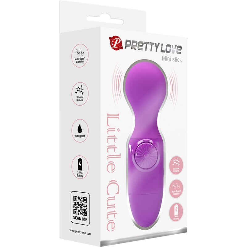 Mini Massaggiatore Personale Viola - - Magic Wand | erosidea.com