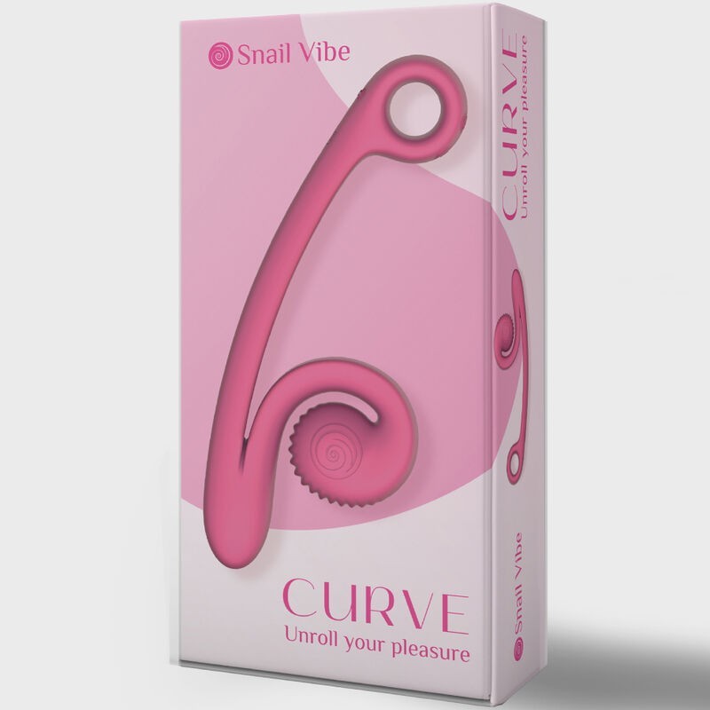 Snail Vibe - Vibratore Curva Rosa - - Vibratori | erosidea.com
