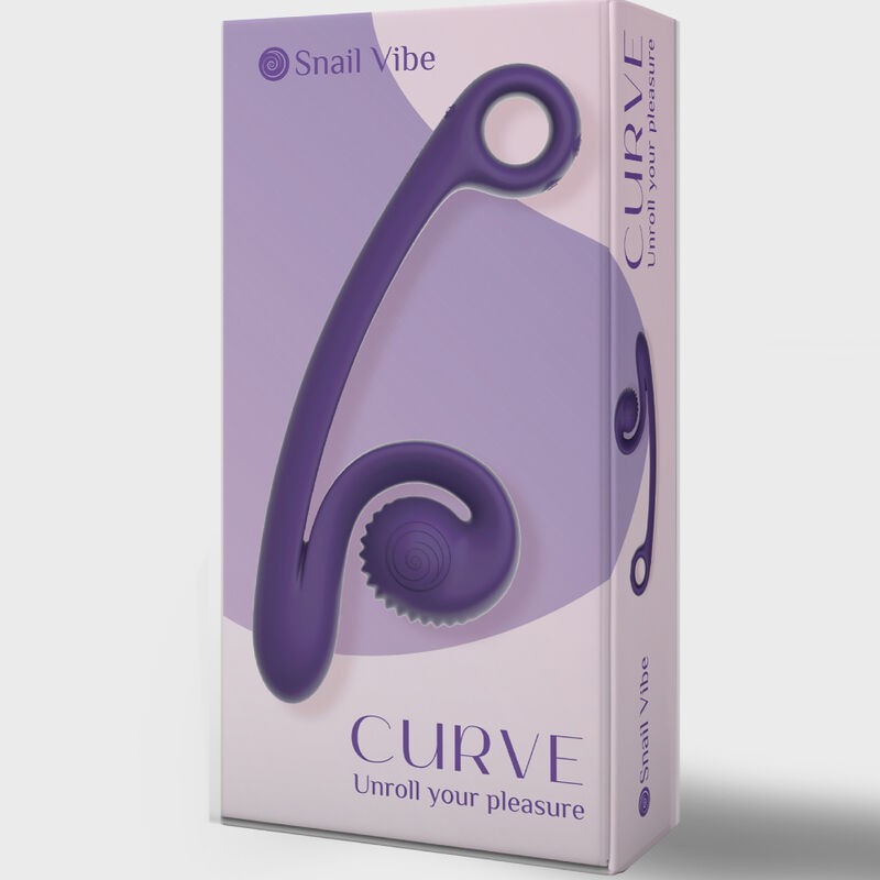 Snail Vibe - Vibratore Curva Viola - - Vibratori | erosidea.com