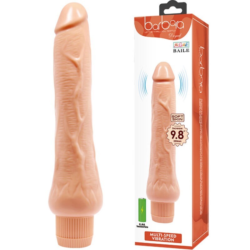 Vibratore Realistico Barbara 25 Cm - - Dildo Realistici | erosidea.com
