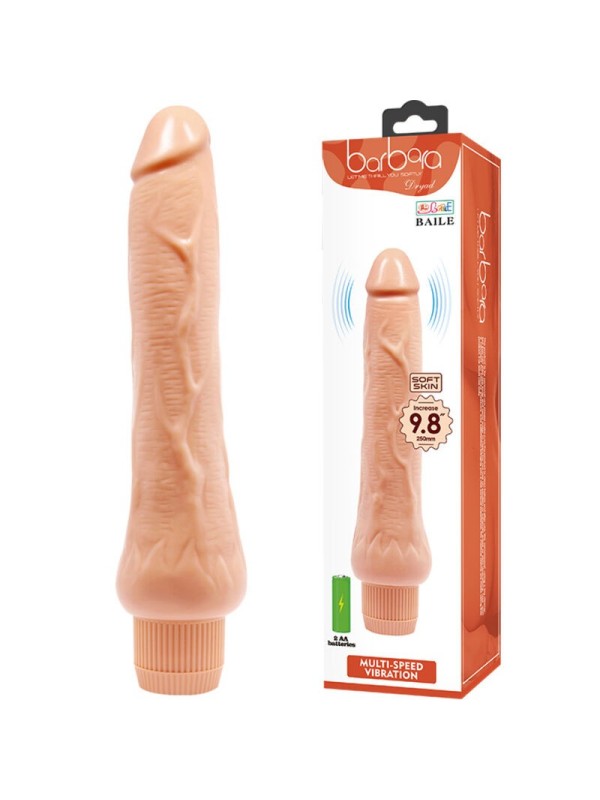 Vibratore Realistico Barbara 25 Cm - - Dildo Realistici | erosidea.com