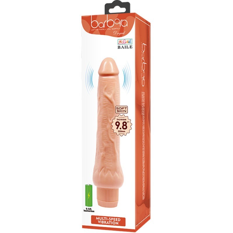 Vibratore Realistico Barbara 25 Cm - - Dildo Realistici | erosidea.com