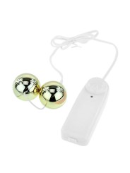Baile Vibratore A Sfere Cinesi Golden - BAILE STIMULATING - Vibratori | erosidea.com